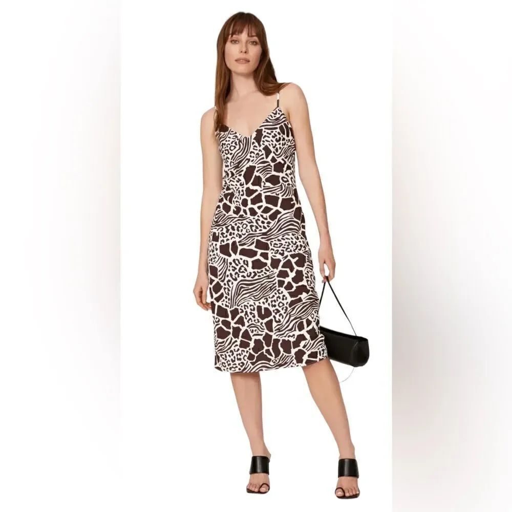 Adam Lippes Silk Slip Dress Size 10